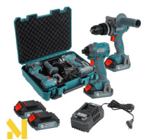 Набір інструментів акумуляторних 2в1 Konner&Sohnen KS IDISD 20V SET 2