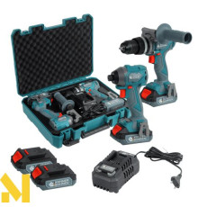 Набір інструментів акумуляторних 2в1 Konner&Sohnen KS IDISD 20V SET 2