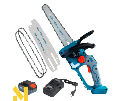 Пила ланцюгова акумуляторна Konner&Sohnen KS MCS20V-12 SET