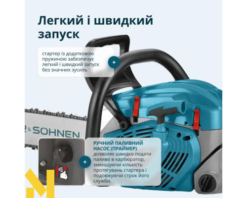 Бензопила Konner&Sohnen KS CS40G-20