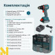 Шуруповерт ударний акумуляторний з комплектом аксесуарів Konner&Sohnen KS ID20V-60 KIT 74 PLUS