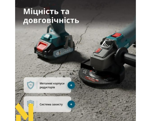 Набір електроінструментів акумуляторних Konner&Sohnen KS IDAGB 20V SET 1 PLUS
