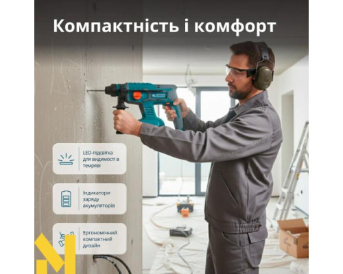 Набір електроінструментів акумуляторних Konner&Sohnen KS RHAGD 20V SET 3 PLUS