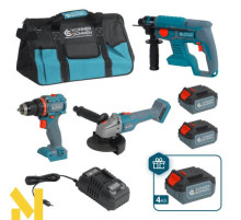 Набір електроінструментів акумуляторних Konner&Sohnen KS RHAGD 20V SET 3 PLUS