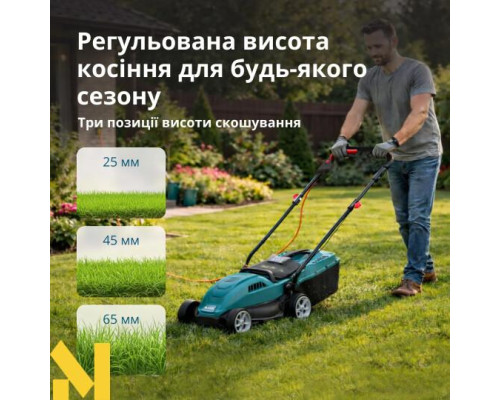 Газонокосарка електрична Konner&Sohnen KS 32LM12-BL