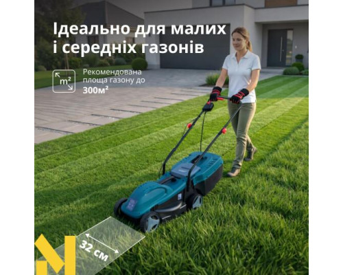 Газонокосарка електрична Konner&Sohnen KS 32LM12