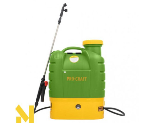 Обприскувач акумуляторний ранцевий Procraft AS-16
