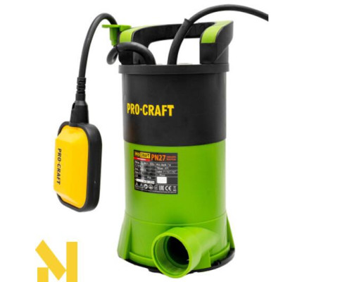 Насос занурювальний дренажно-фекальний Procraft PN27