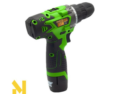 Шуруповерт акумуляторний Procraft Industrial PA12Li