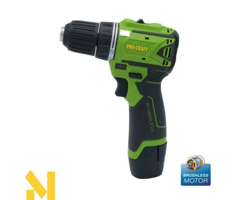 Шуруповерт акумуляторний Procraft PA12BL