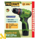 Дриль-шуруповерт акумуляторний Procraft PA12Pro