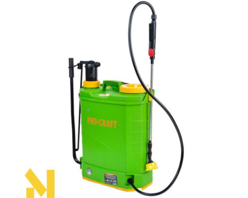 Обприскувач акумуляторний ранцевий Procraft AS-16/2