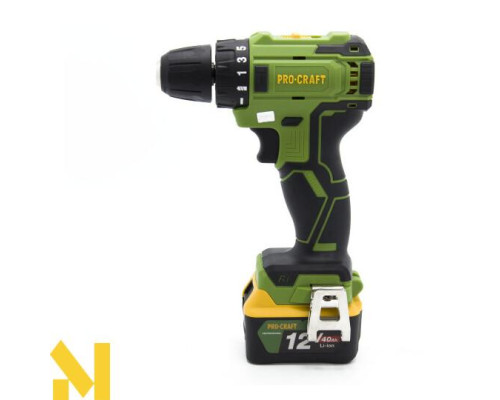 Шуруповерт акумуляторний безщітковий Procraft PA18BL (комплект з 2 АКБ та ЗП)