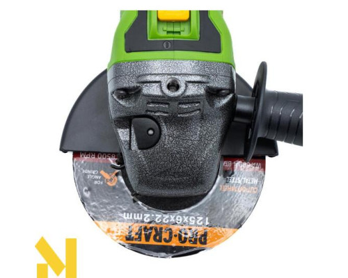 Болгарка (кутова шліфмашина) акумуляторна Procraft PWA216