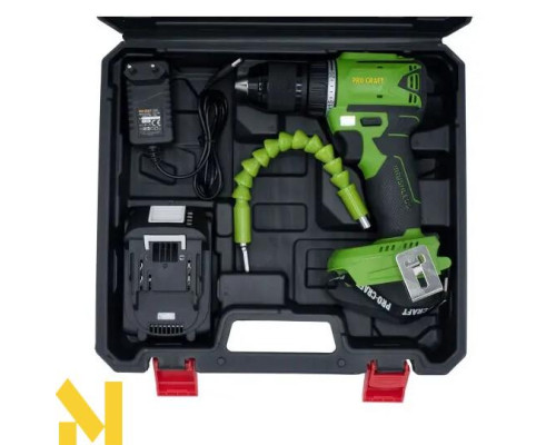 Шуруповерт акумуляторний Procraft PA18LiN