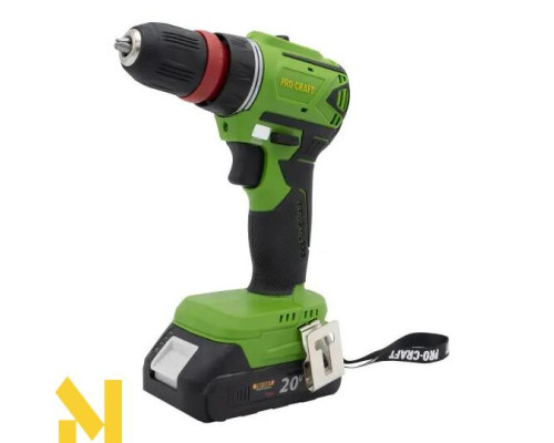 Шуруповерт акумуляторний Procraft PA18LiN DFR