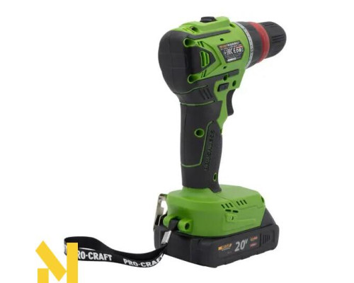 Шуруповерт акумуляторний Procraft PA18LiN DFR