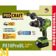 Шуруповерт акумуляторний ударний ProCraft PA-18 ProBL (1 АКБ та ЗП)