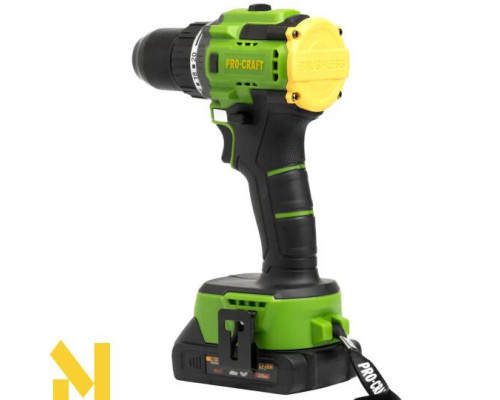 Акумуляторний дриль-шуруповерт Procraft PA18LiH