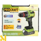 Шуруповерт акумуляторний Procraft PA18LiH DFR