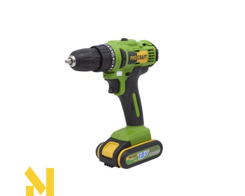 Шуруповерт акумуляторний Procraft PA18C COMPACT