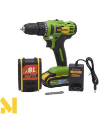 Шуруповерт акумуляторний Procraft PA18C COMPACT