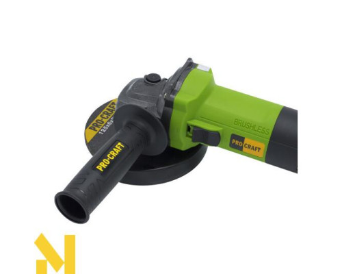 Болгарка (кутова шліфмашина) безщіткова Procraft PW1550