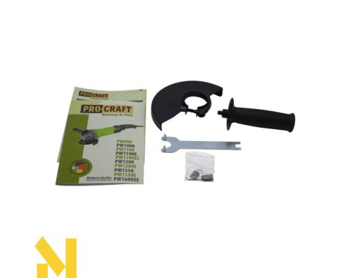 Болгарка (кутова шліфмашина) Procraft PW1600SE