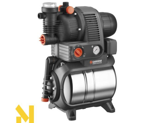 Станція побутового водопостачання автоматична Gardena Classic 5000/5 eco Inox