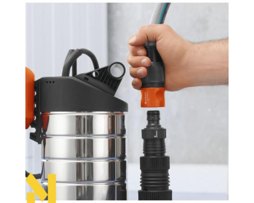 Насос дренажний для чистої води Gardena Premium 21000 Inox
