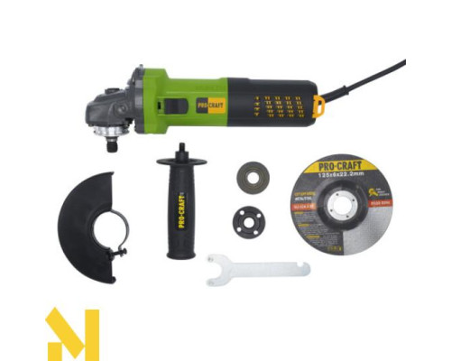 Болгарка (кутова шліфмашина) Procraft PW2350