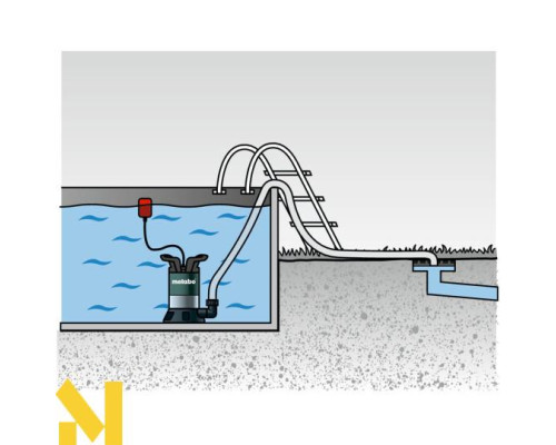 Насос занурювальний Metabo TP 6600