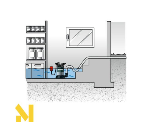 Занурювальний насос Metabo TP 8000 S