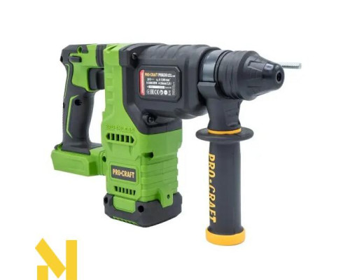 Перфоратор акумуляторний Procraft PHA30 (2 АКБ та ЗП)