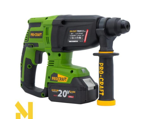 Перфоратор акумуляторний Procraft PHA40 (без АКБ та ЗП)