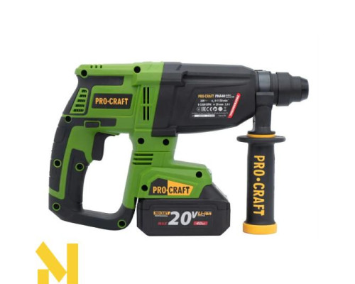 Перфоратор акумуляторний Procraft PHA40 (без АКБ та ЗП)