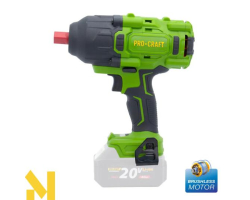 Гайковерт акумуляторний Procraft PWA80 (без АКБ та ЗП)