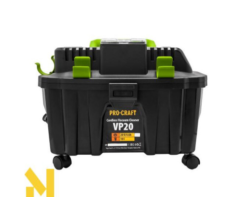 Пилосос акумуляторний Procraft VP20 (без АКБ та ЗП)
