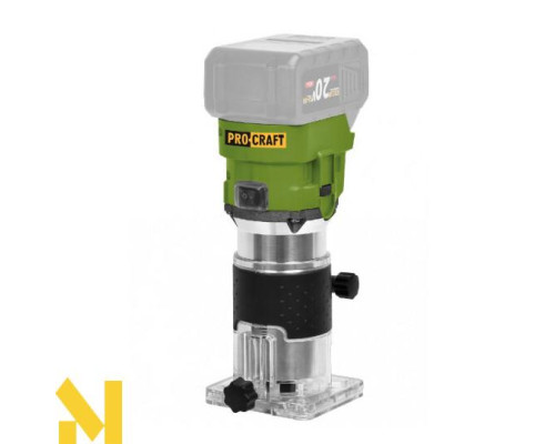 Фрезер акумуляторний Procraft POB20 (без АКБ та ЗП)