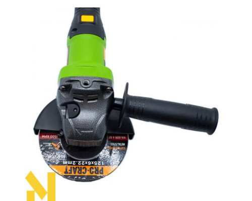 Болгарка (кутова шліфмашина) акумуляторна Procraft PGA20 Universal (без АКБ та ЗП)