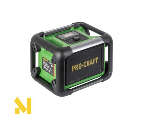 Радіоприймач акумуляторний Procraft PJS20 (без АКБ та ЗП)