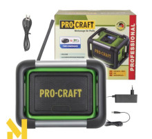 Радіоприймач акумуляторний Procraft PJS20 (без АКБ та ЗП)