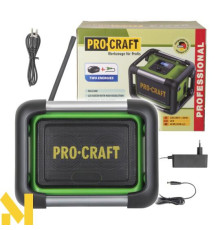 Радіоприймач акумуляторний Procraft PJS20 (без АКБ та ЗП)