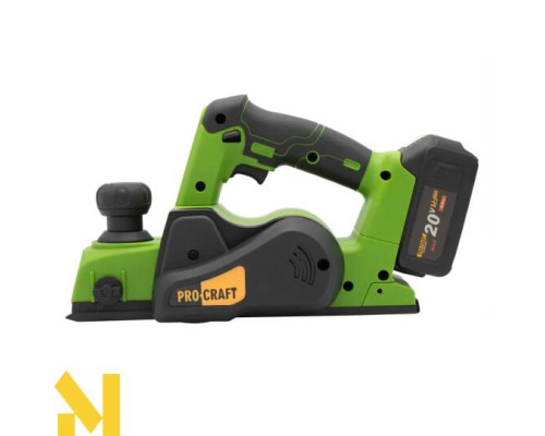 Рубанок акумуляторний Procraft PE20BL (без АКБ та ЗП)
