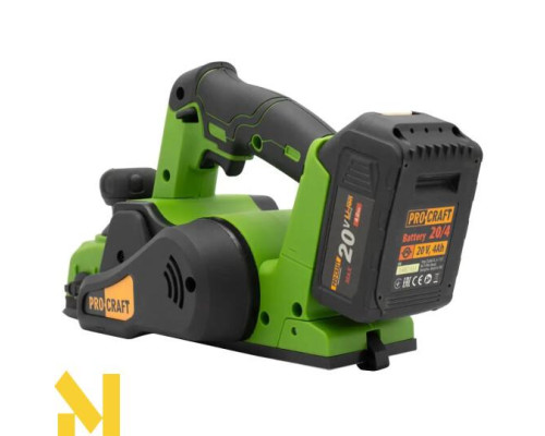 Рубанок акумуляторний Procraft PE20BL (без АКБ та ЗП)