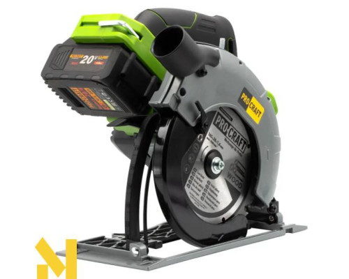 Пила дискова акумуляторна Procraft PCA24 (без АКБ та ЗП)