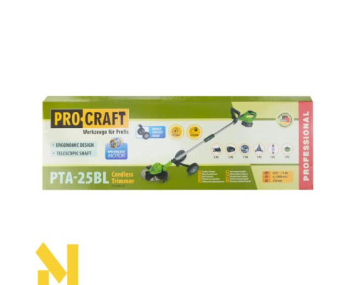 Тример акумуляторний Procraft PTA25BL