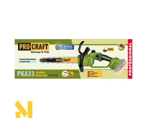 Міні-пила акумуляторна Procraft PKA33 (без АКБ та ЗП)