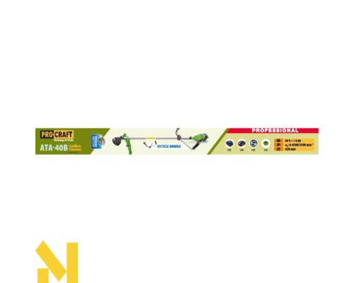 Тример акумуляторний Procraft ATA40B