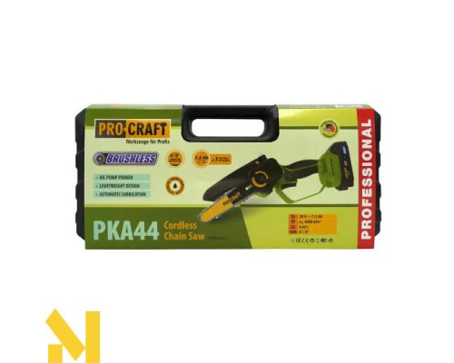 Міні-пила акумуляторна Procraft PKA44 (1 АКБ+ЗП+кейс)